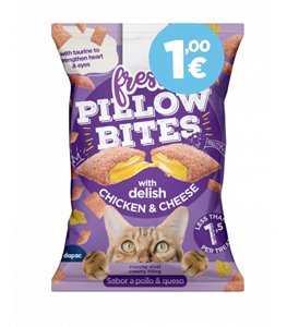 DISPLAY FRESH PILLOW BITES POLLO&QUESO 40 gr.